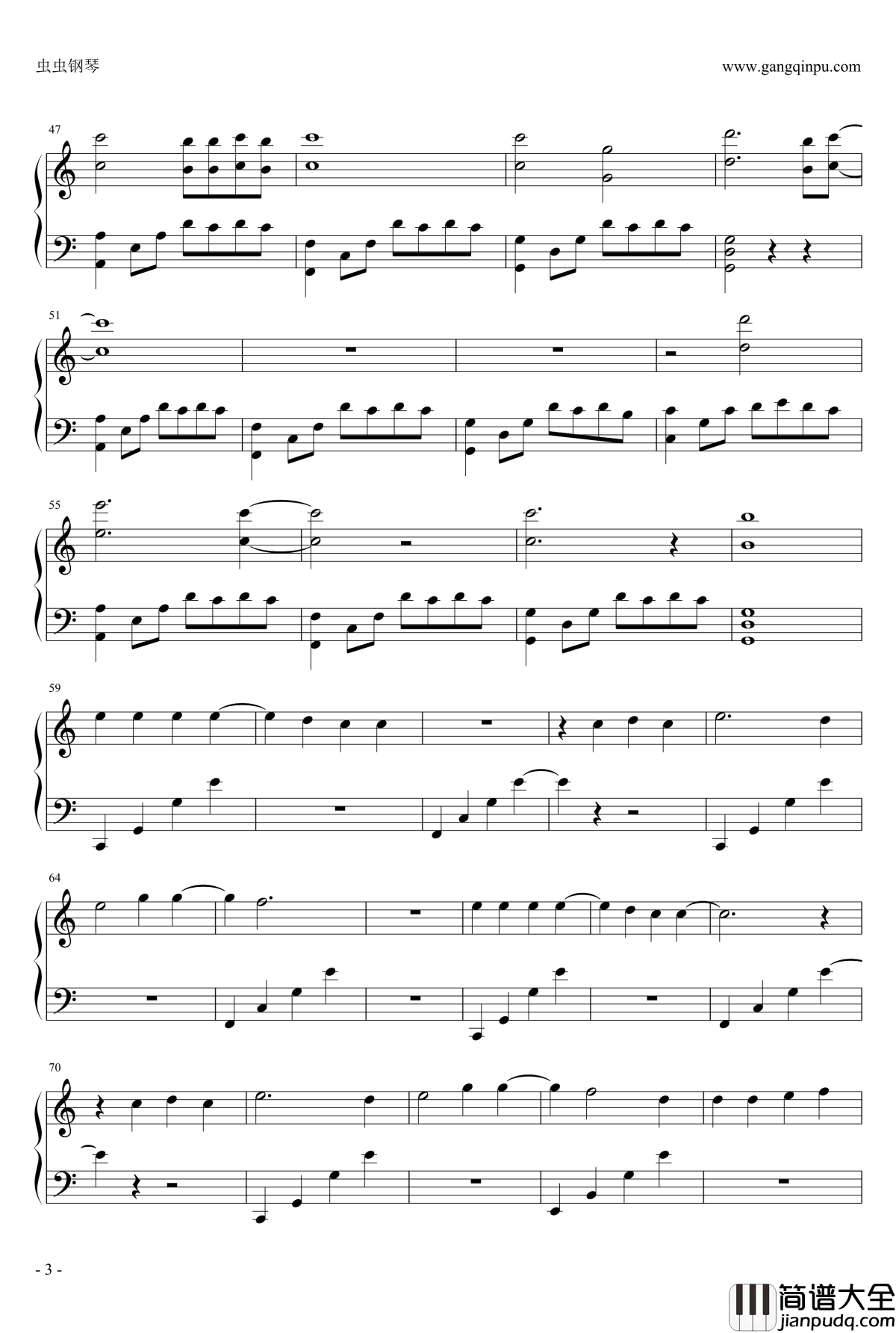 shadow_of_love钢琴谱_NANA