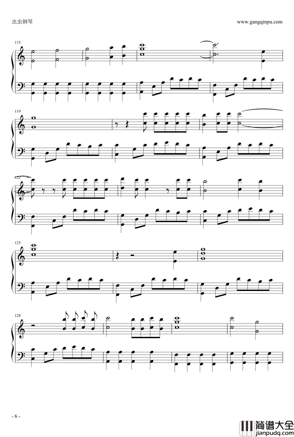 shadow_of_love钢琴谱_NANA