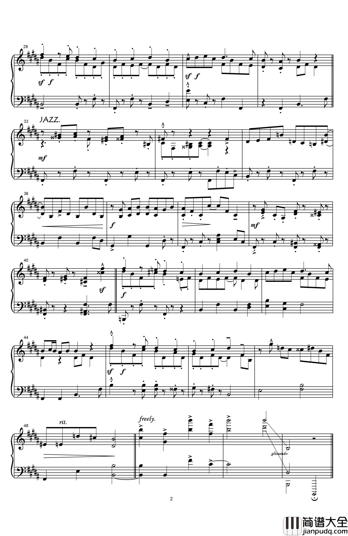 Deck_The_Halls钢琴谱_欢庆圣诞_David_Huntsinger