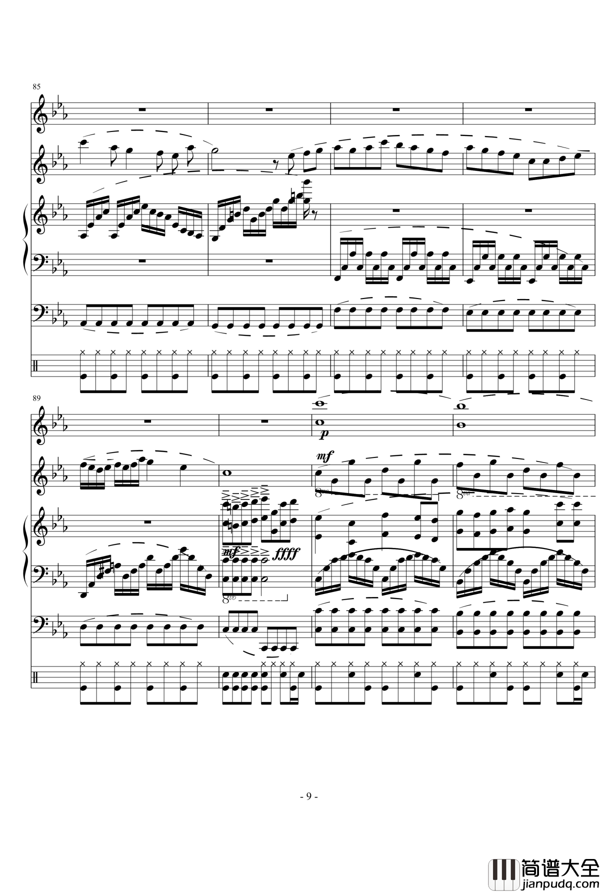 The_Bloody_Trace钢琴谱_卡梅拉的帽子