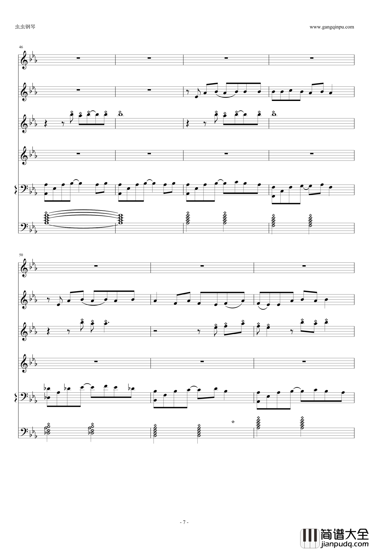 唯弹钢琴谱_钢琴曲_高天海