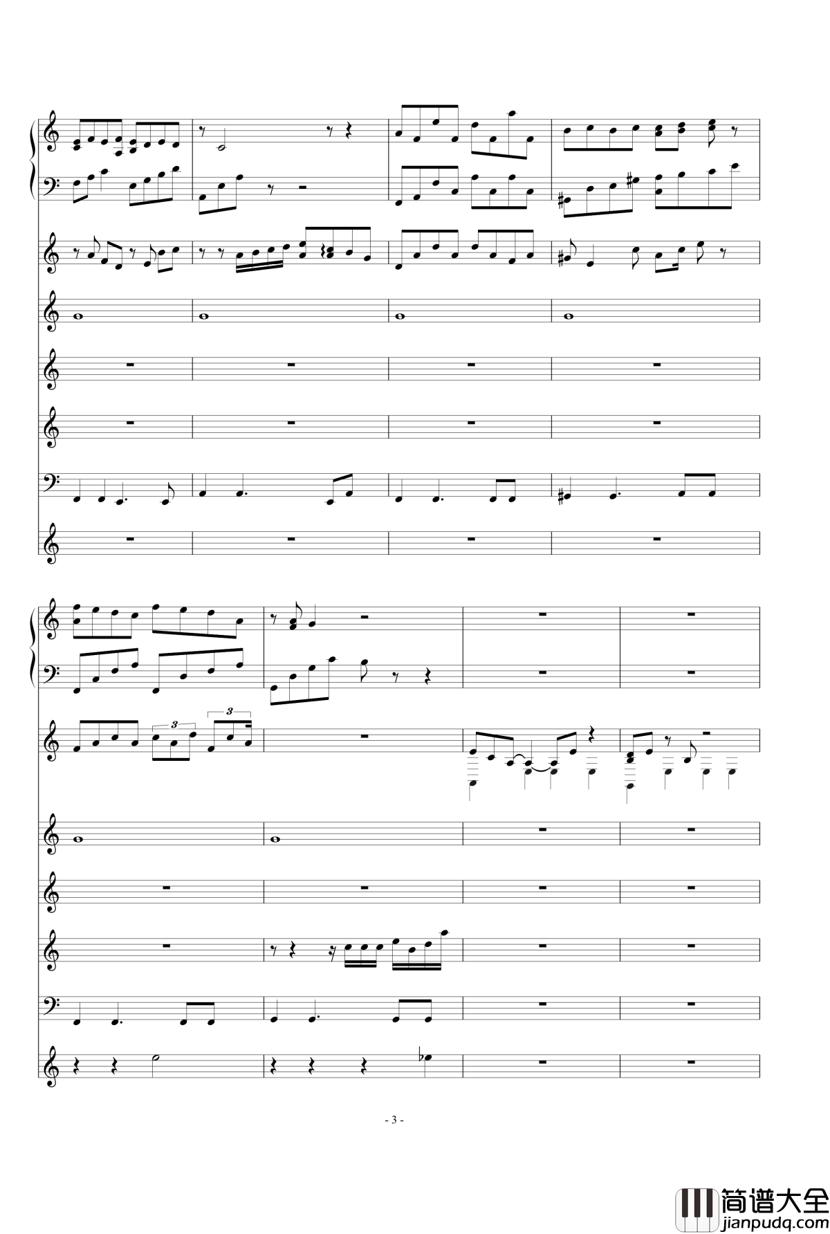 time_gone钢琴谱_lig_bri