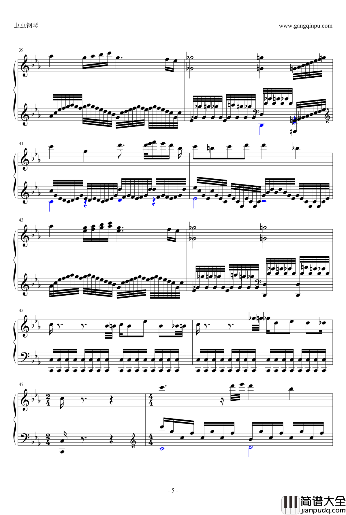 The_Red_Coronation钢琴谱_K章_Cytus