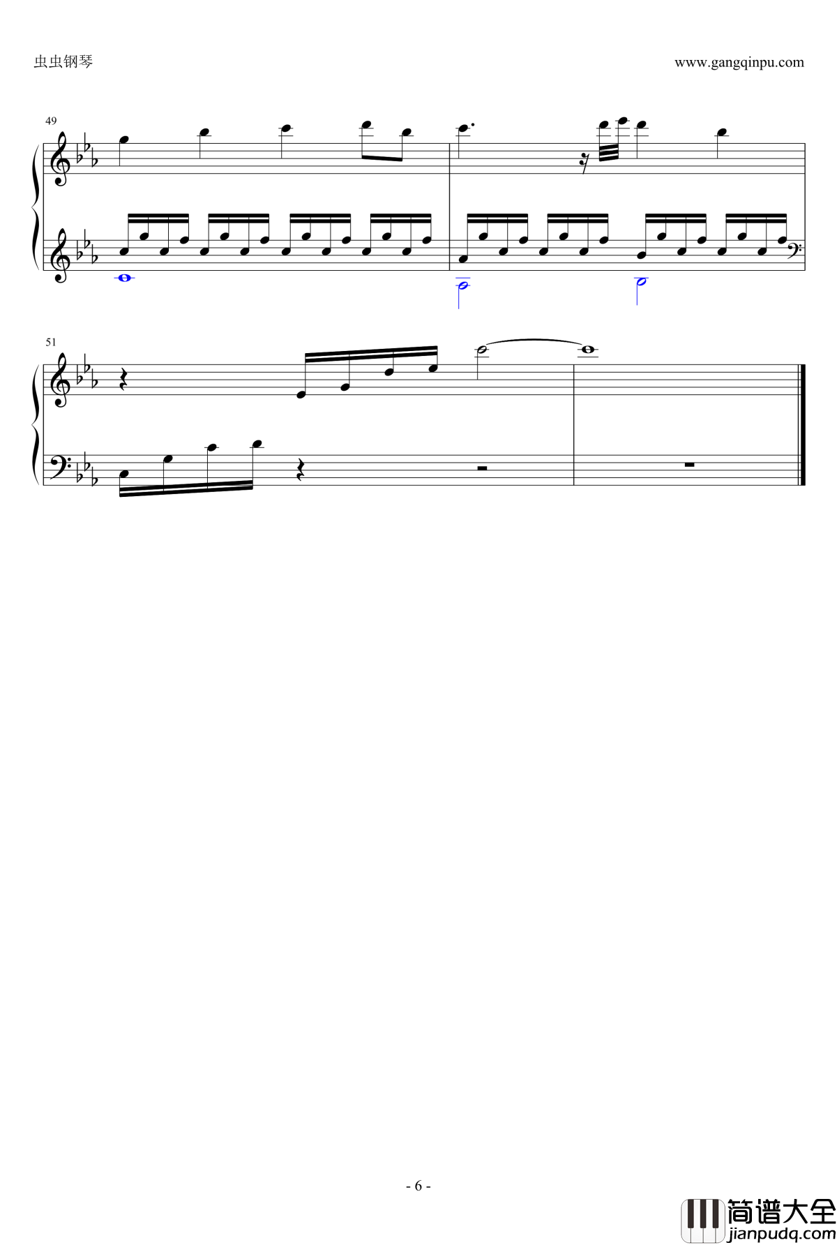 The_Red_Coronation钢琴谱_K章_Cytus