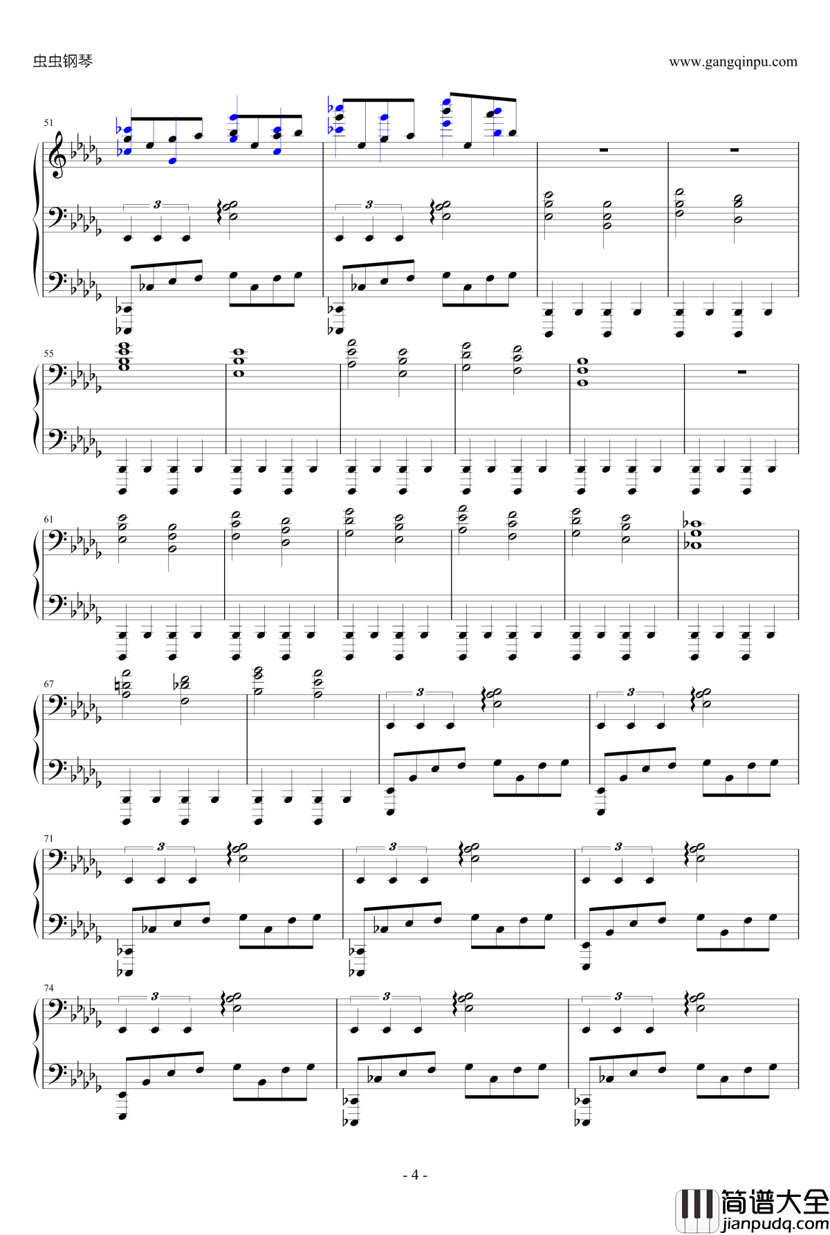 万恶之源钢琴谱_生人回避