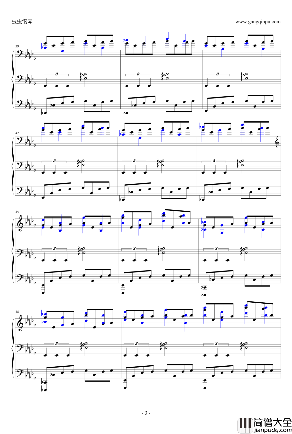 万恶之源钢琴谱_生人回避