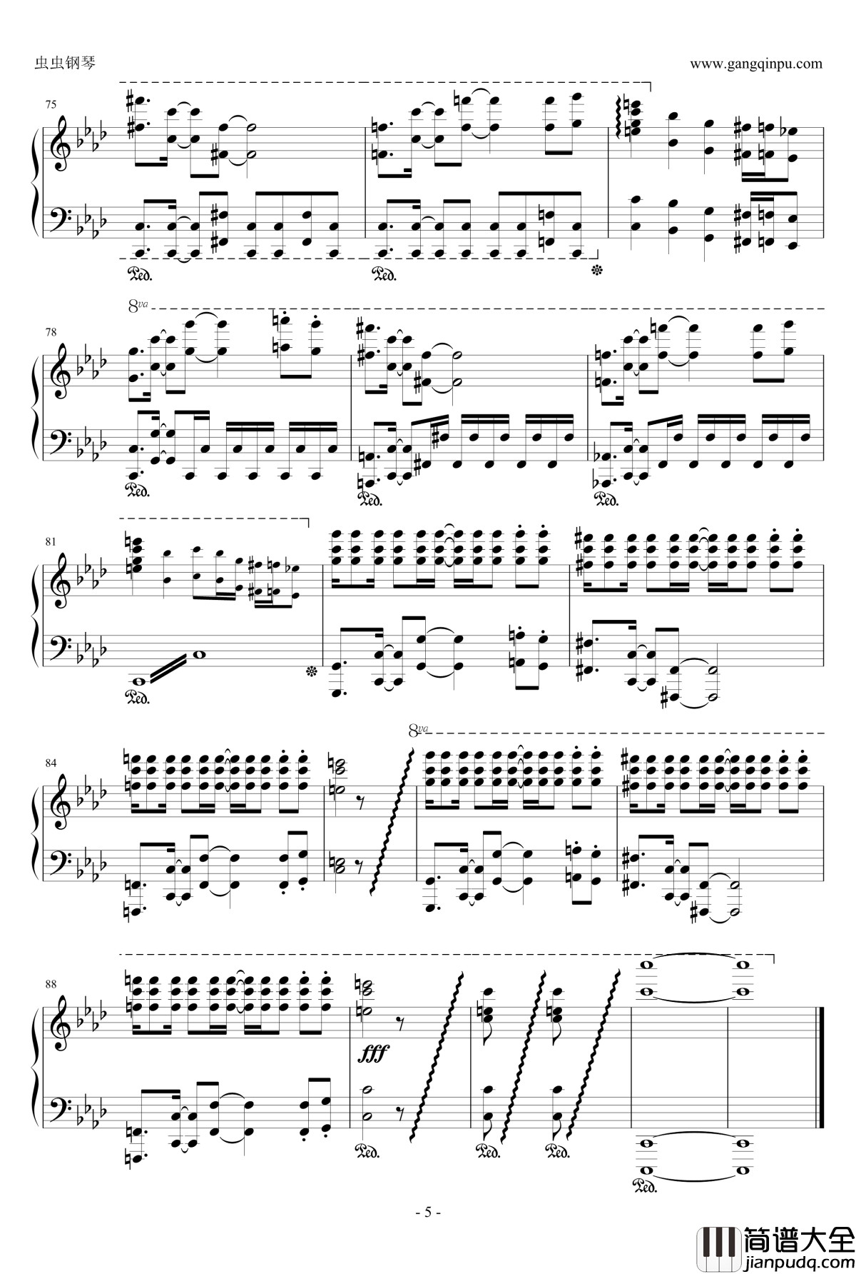 Tramuntana钢琴谱_Maksim_马克西姆_·Mrvica