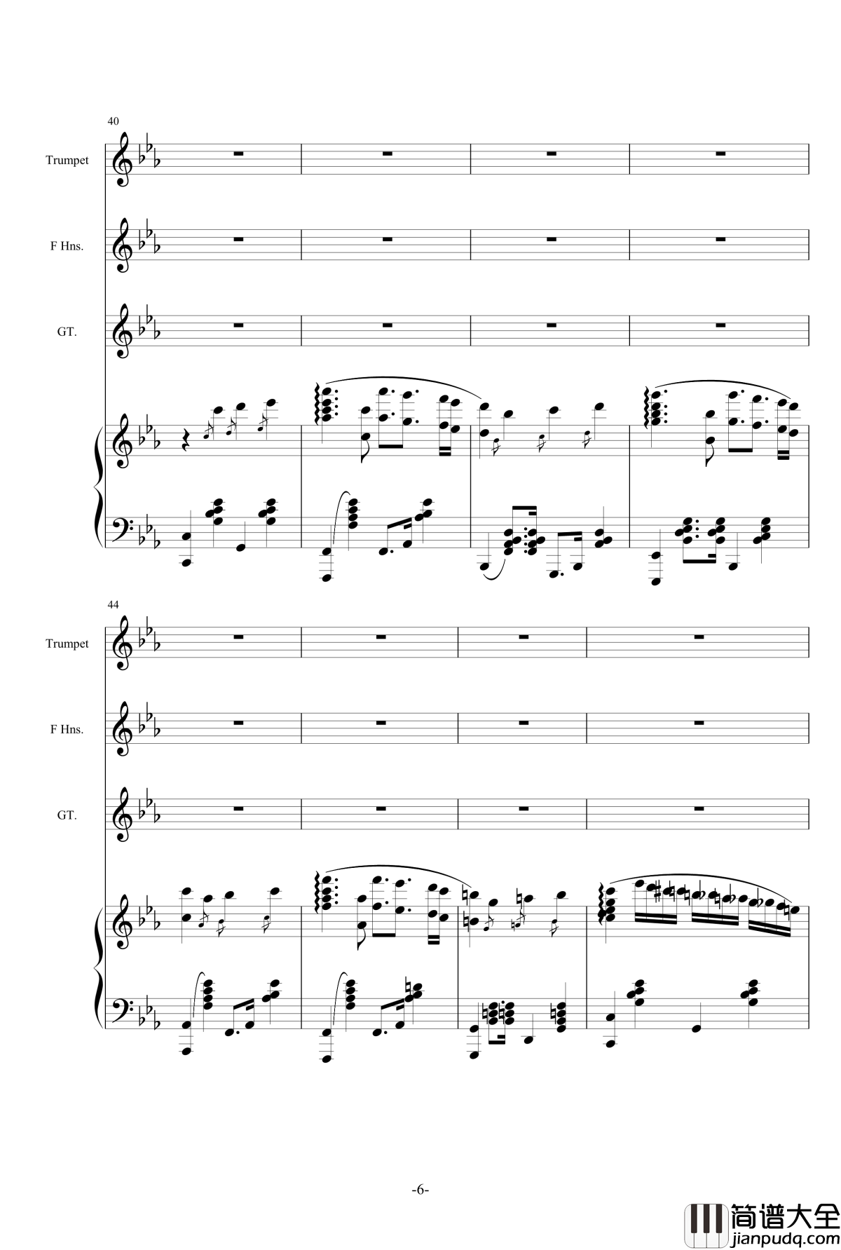 秋叶_Autumn_Leaves完美演奏版钢琴谱_爵士_秋叶