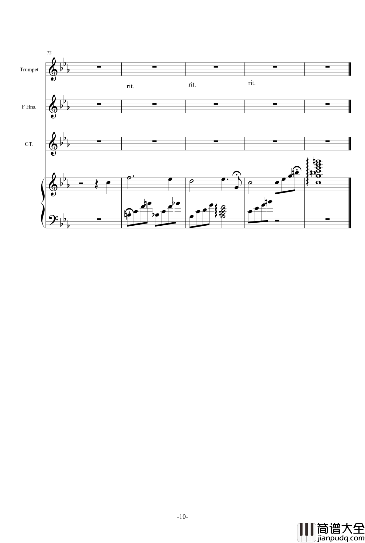 秋叶_Autumn_Leaves完美演奏版钢琴谱_爵士_秋叶