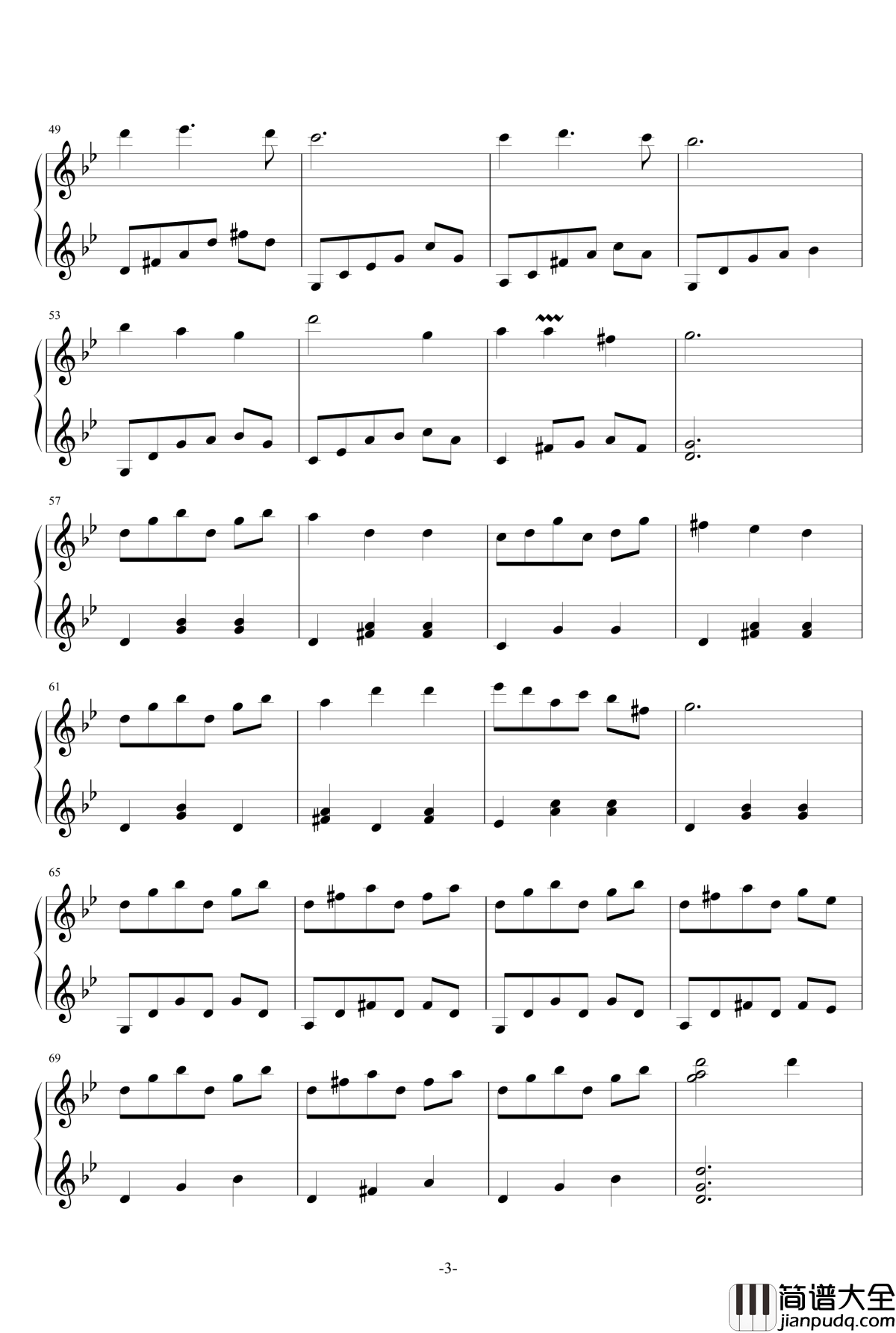 Merrisenna钢琴谱_為妳而舞