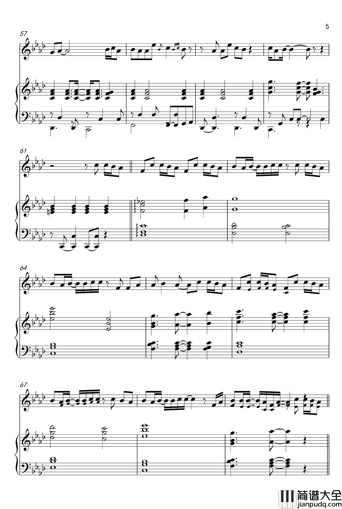 Prisoner_Of_Love钢琴谱_宇多田光