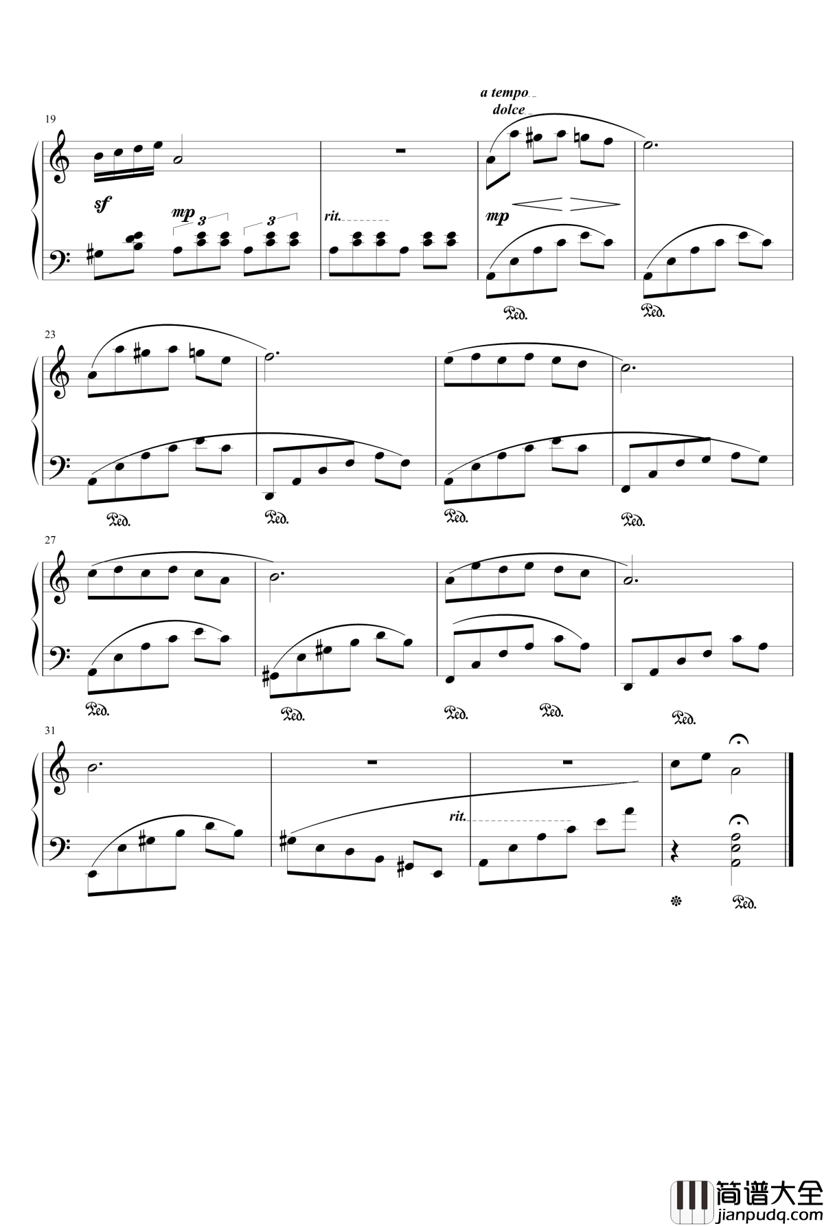 单三部小练习1钢琴谱_刘佳