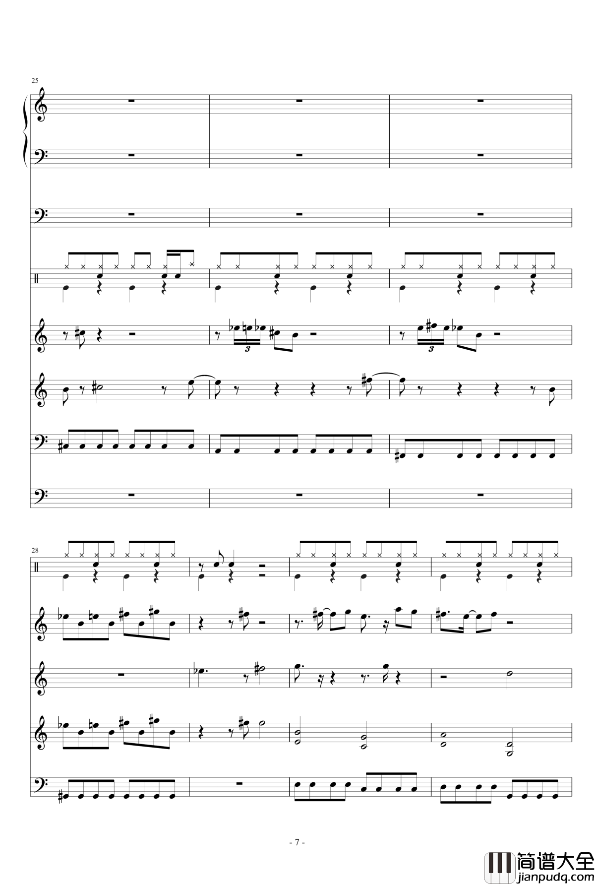 Attraction钢琴谱_小泽正澄