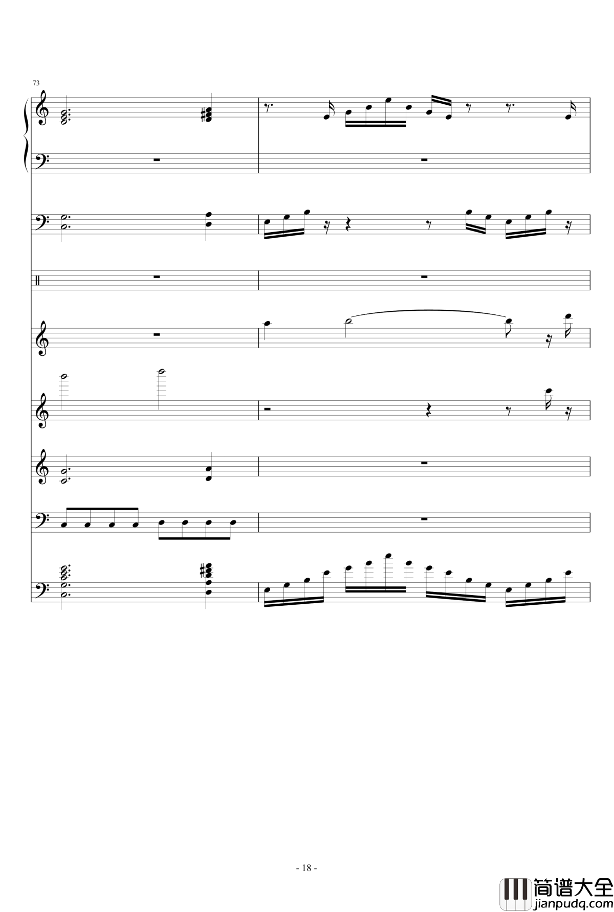 Attraction钢琴谱_小泽正澄