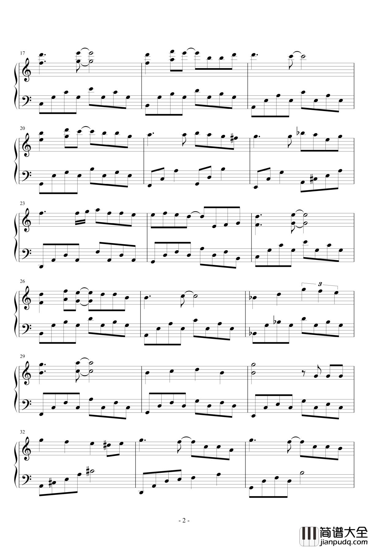 The_story_in_the_snow钢琴谱_eggming