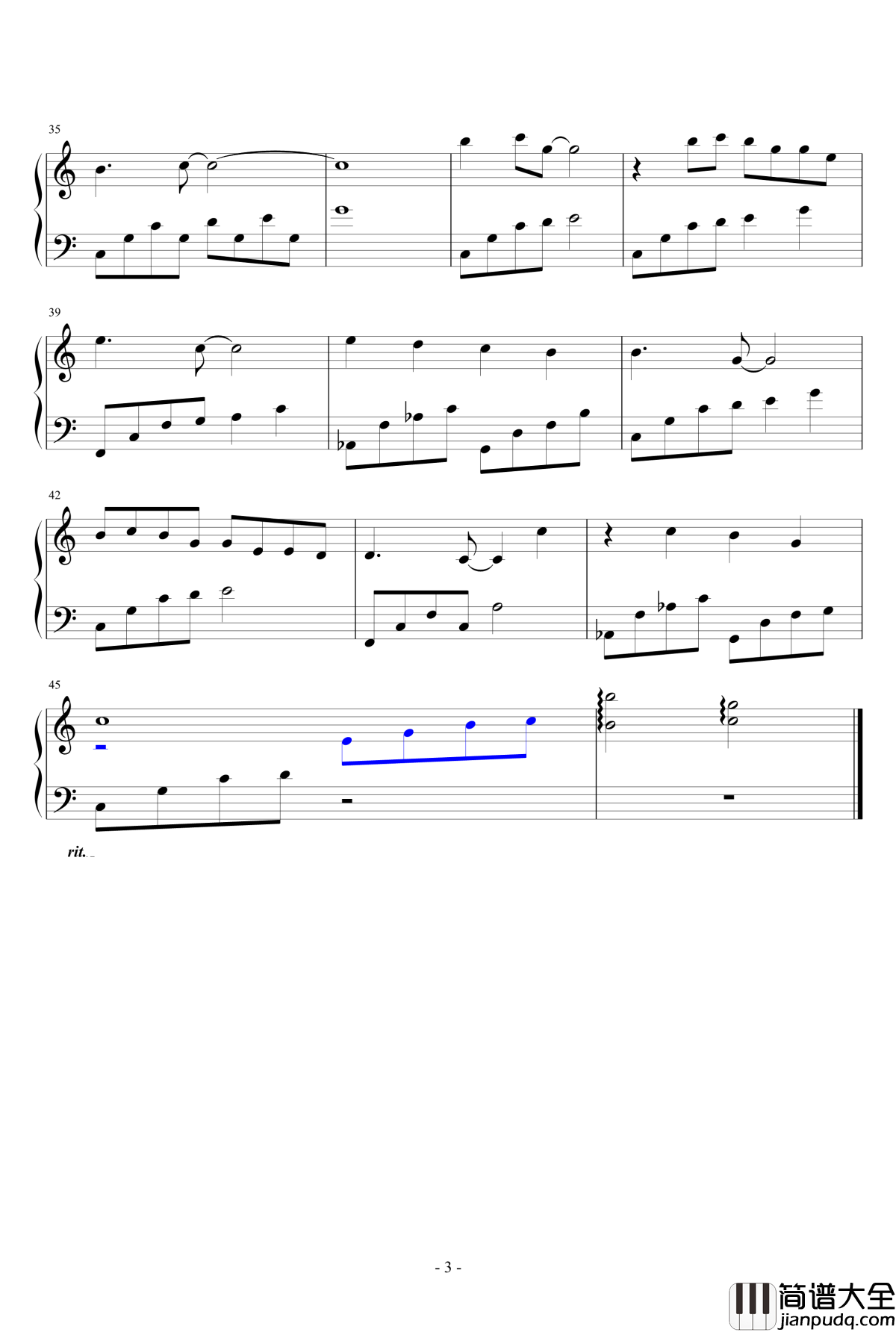 The_story_in_the_snow钢琴谱_eggming