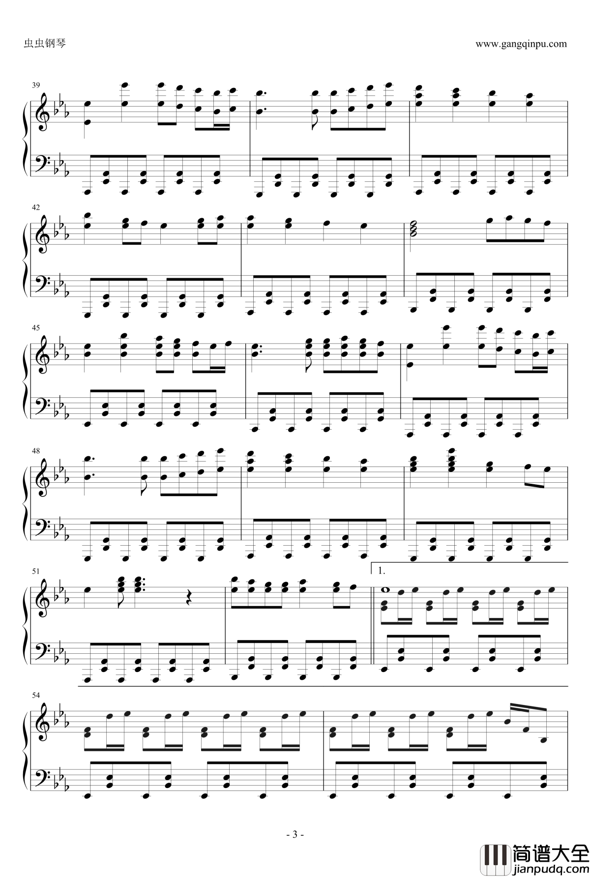 Reunion钢琴谱_动漫_俺の妹