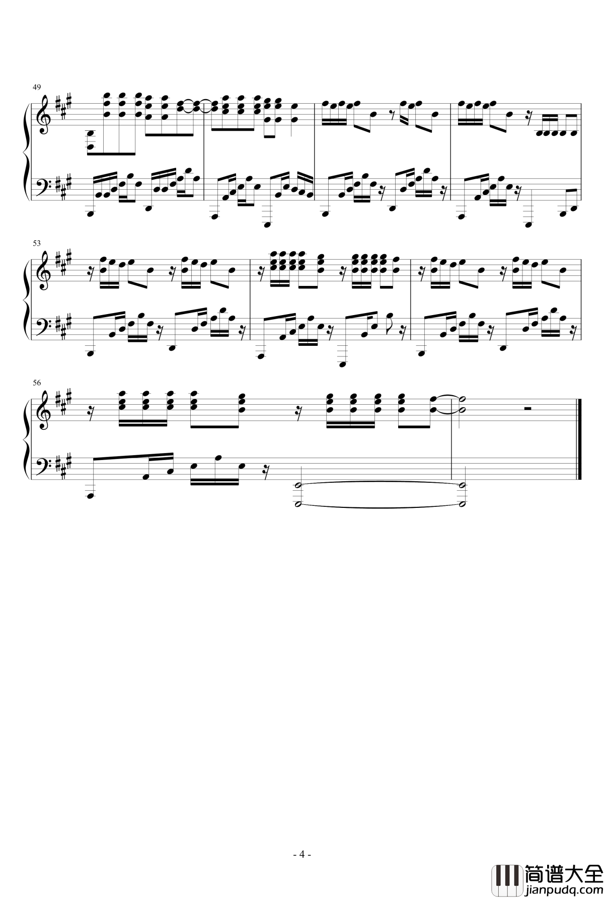 Radioactive钢琴谱_William_Joseph