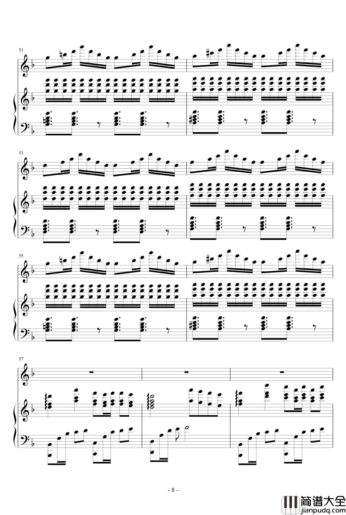 悲伤の夏月深海钢琴谱_瑜乐星