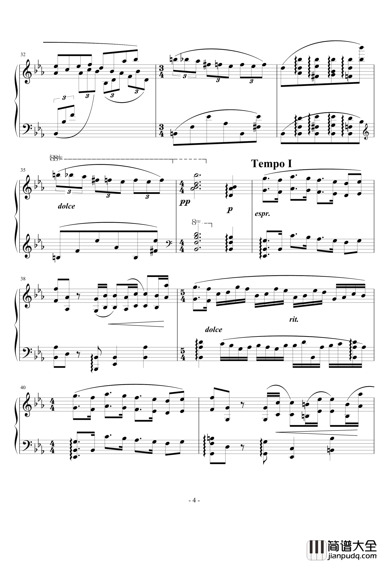 间奏曲8钢琴谱_作曲吧音乐节作品_nyride