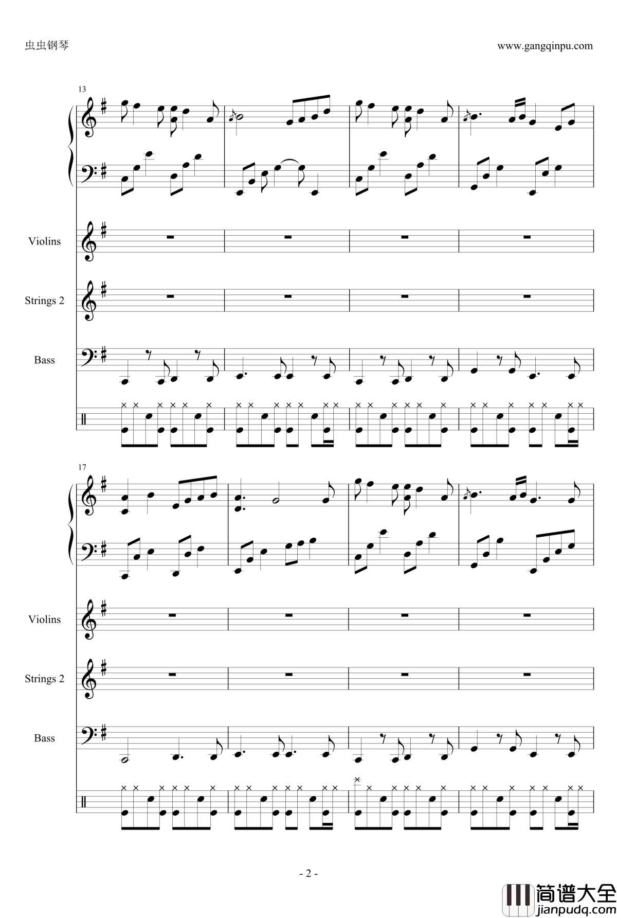 忧伤还是快乐钢琴谱_总谱_K.Williams