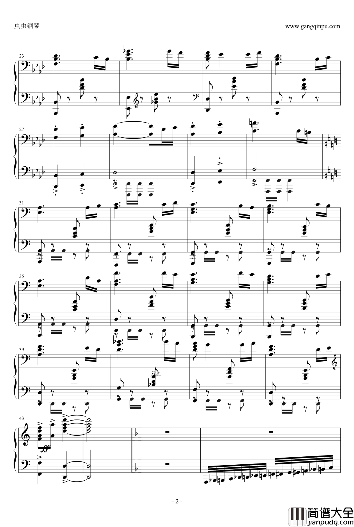 石破天惊钢琴谱_汉斯季默