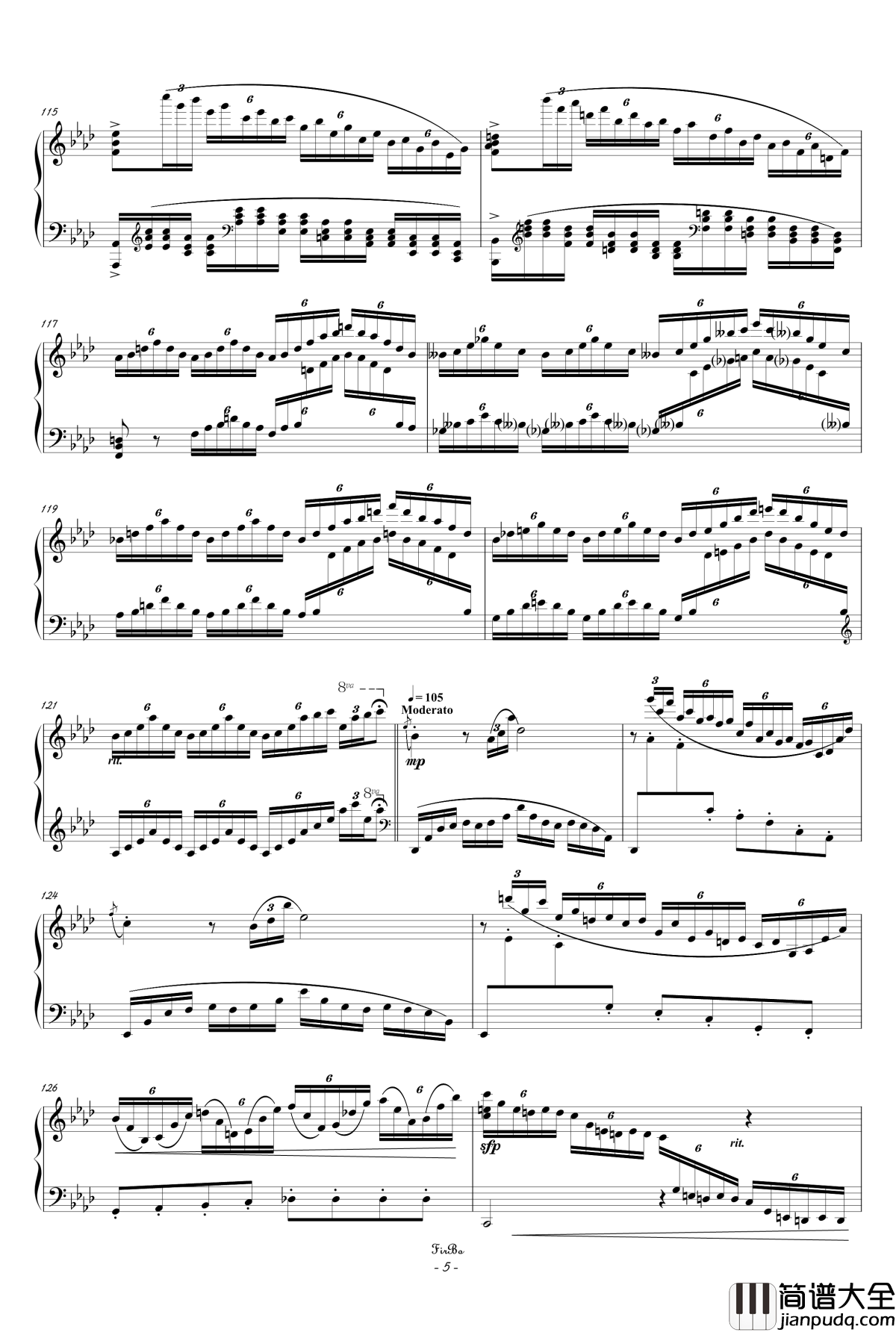 兔子之歌钢琴谱_作曲小熊