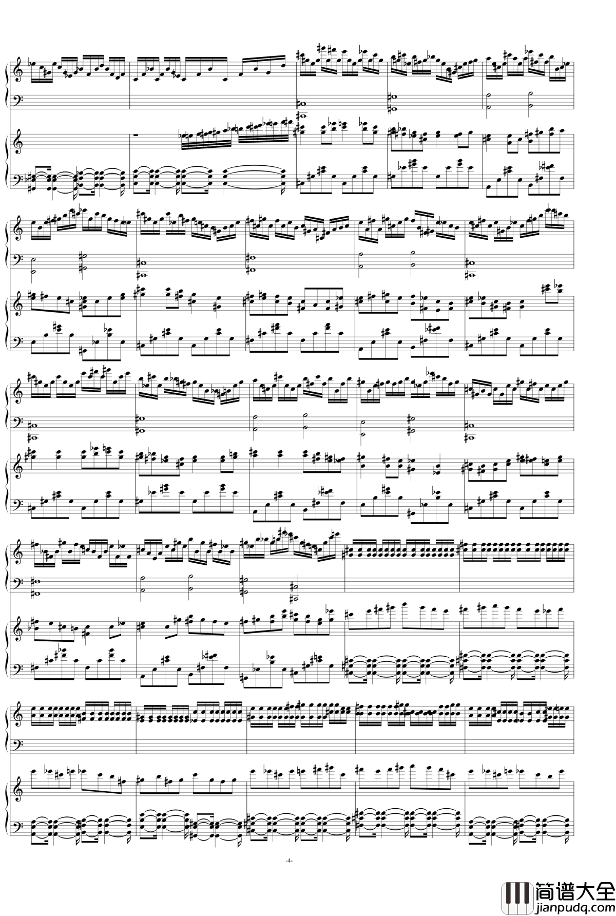 悲伤の落枫记忆钢琴谱_as2134