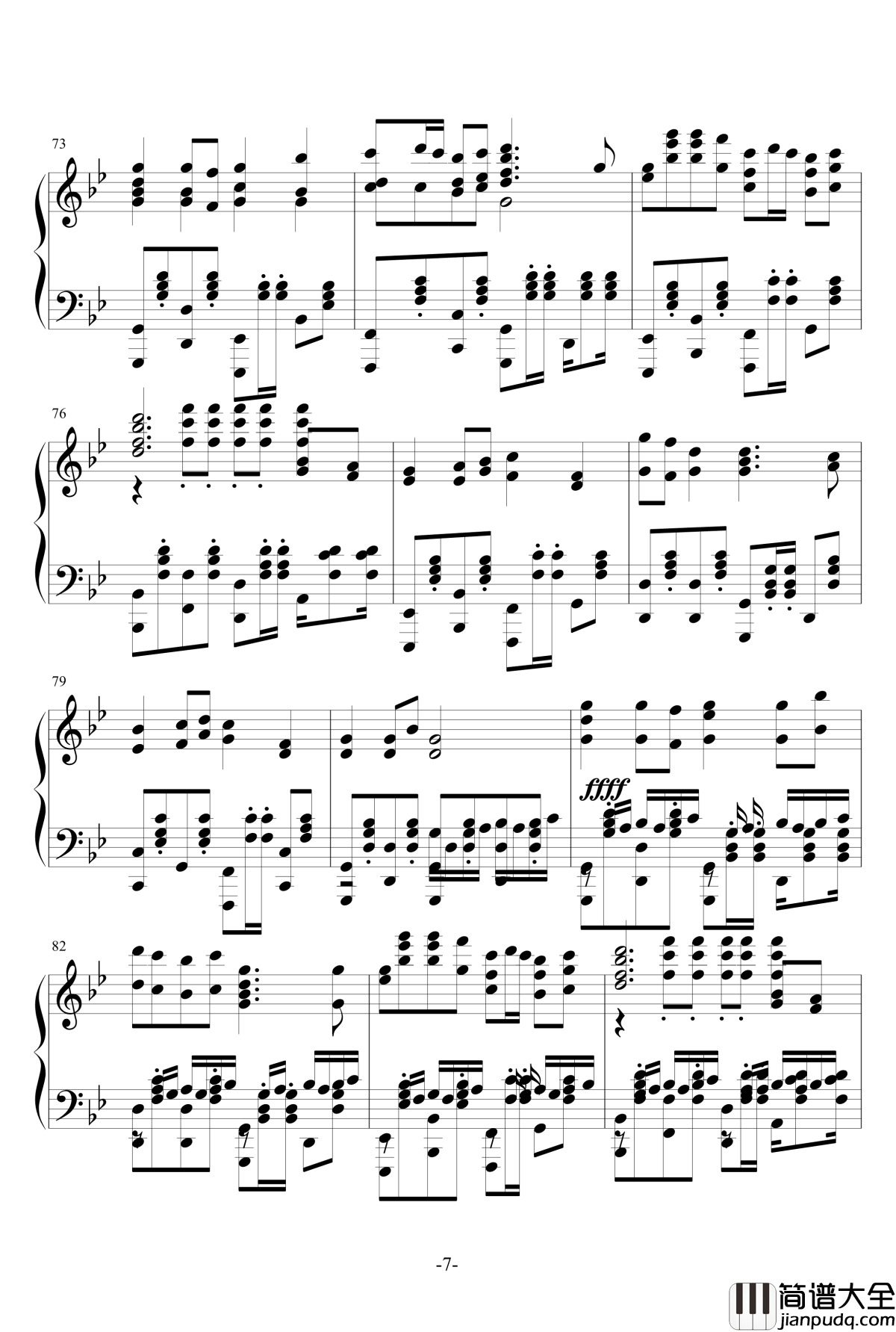 最炫小苹果钢琴谱_宋翊梵