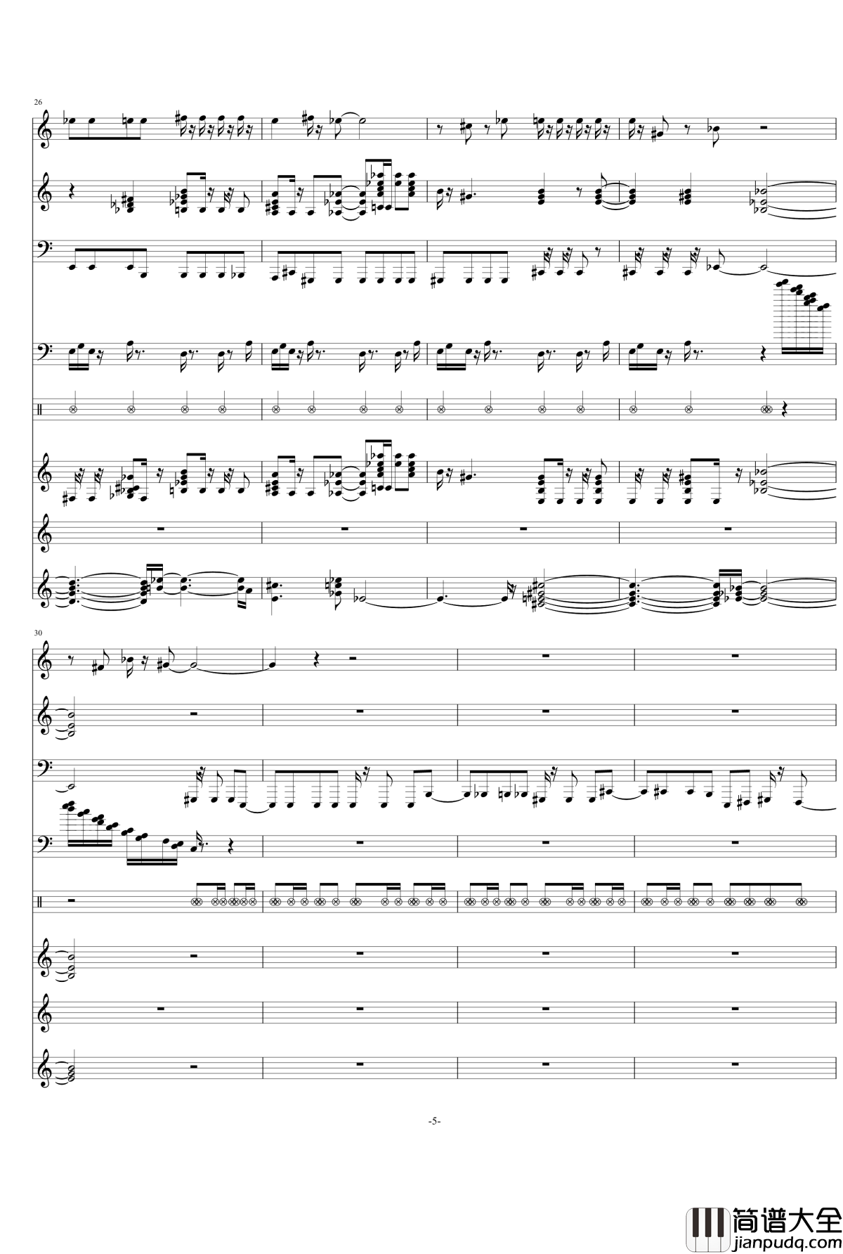 影光钢琴谱_v741201