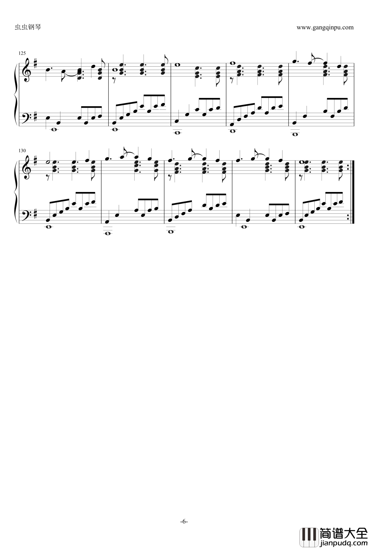 An_Evening_Calm钢琴谱_fripSide