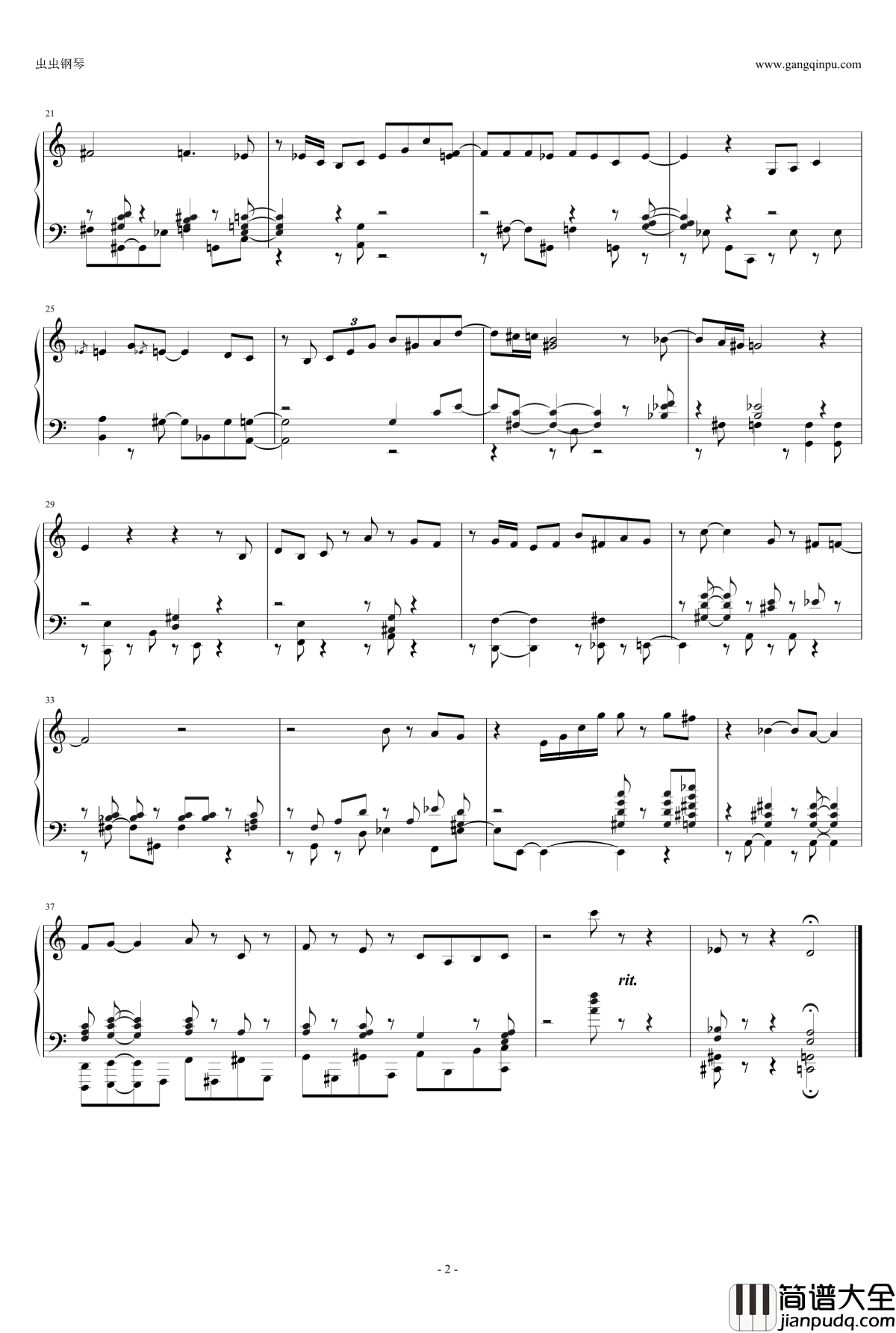 Piano_Interlude钢琴谱_独奏_熊汝霖