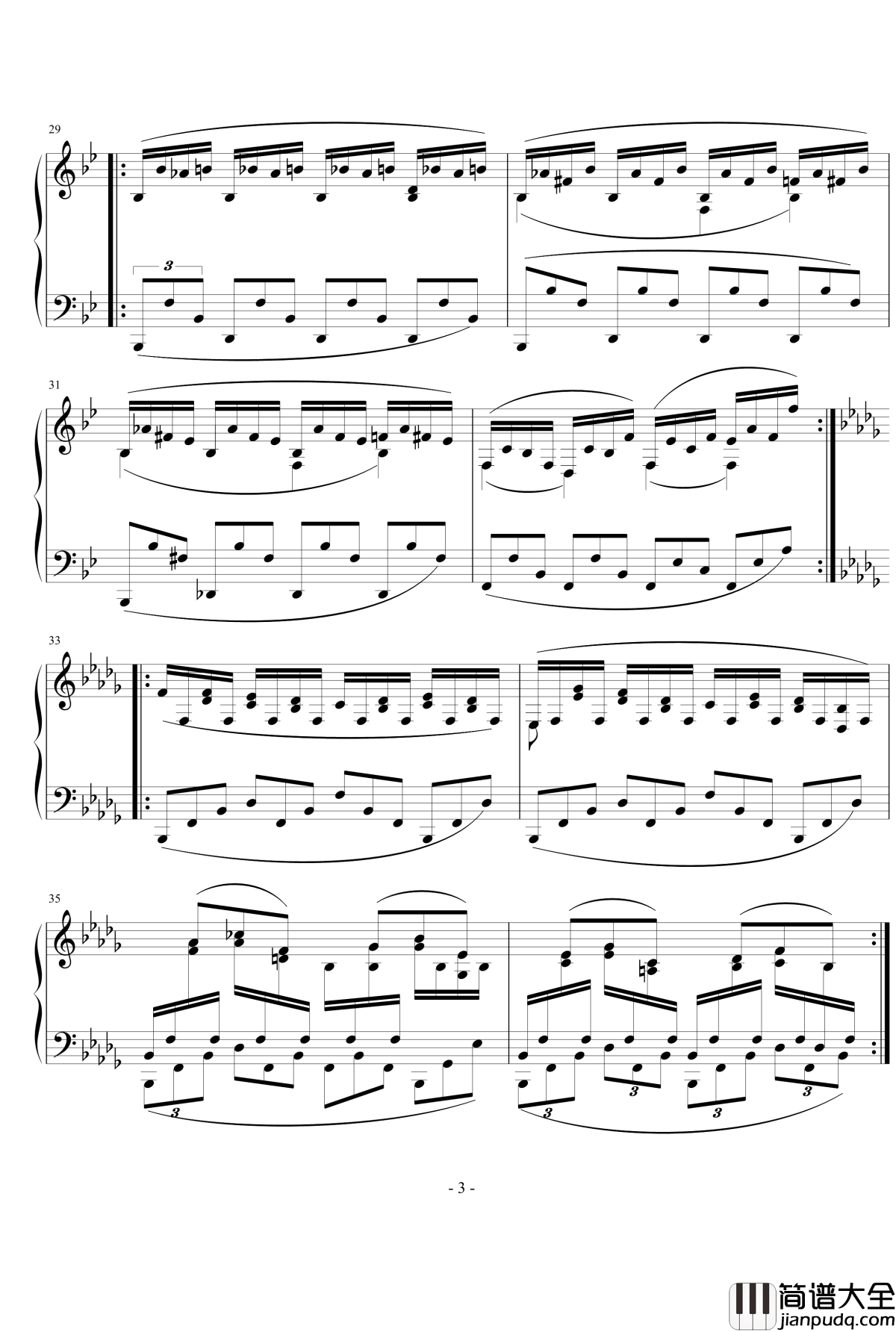 随笔曲2钢琴谱_nyride