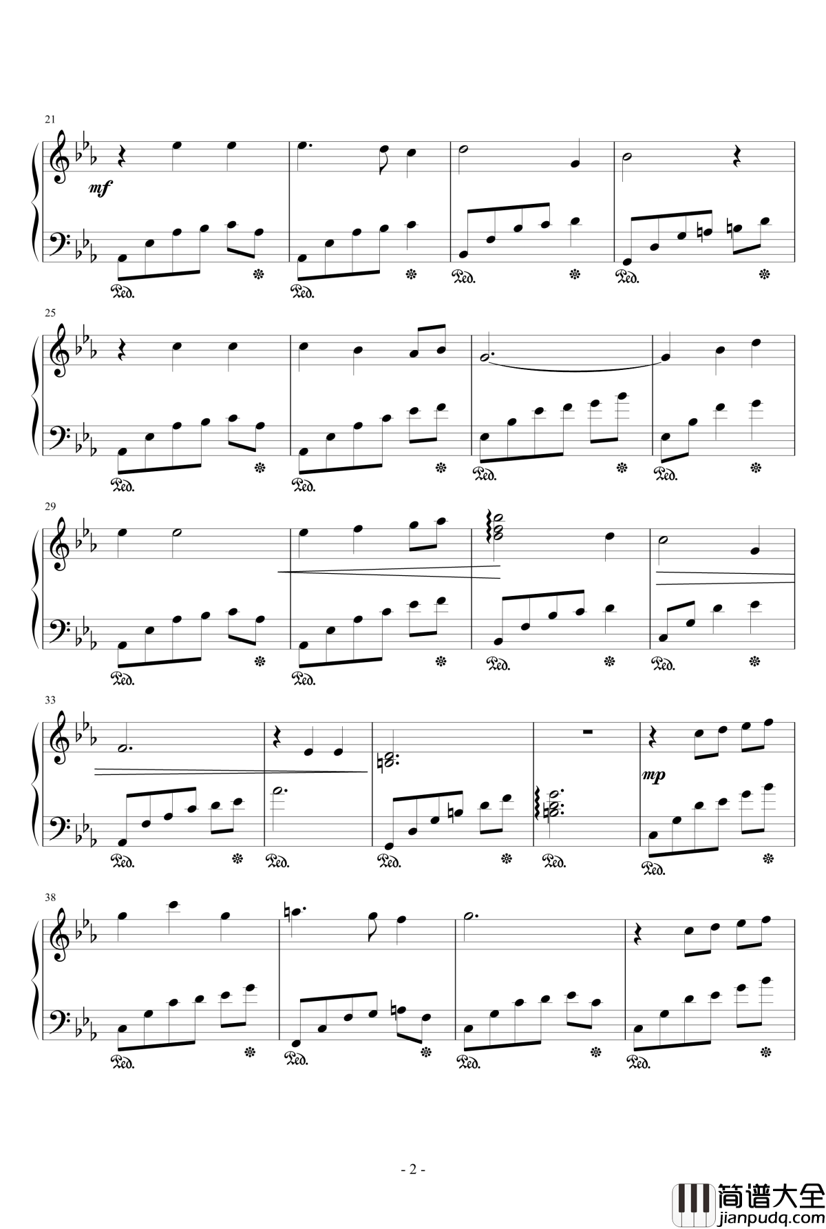 月夜抒怀钢琴谱_天籁传声