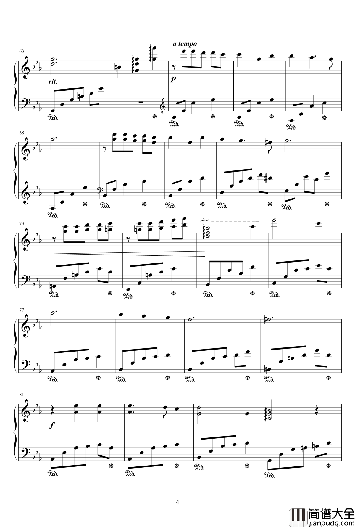 月夜抒怀钢琴谱_天籁传声