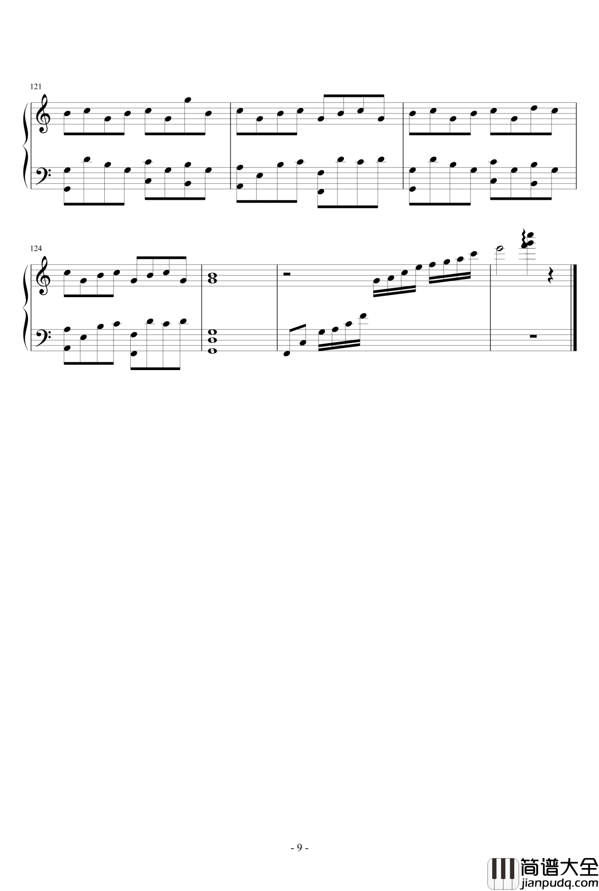 夜光烟花钢琴谱_ENE_1003531967