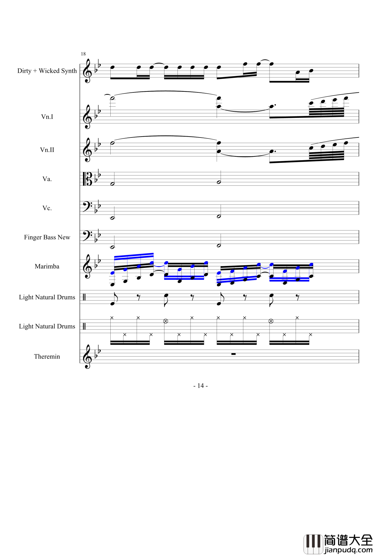 Atlantis钢琴谱_1154105477