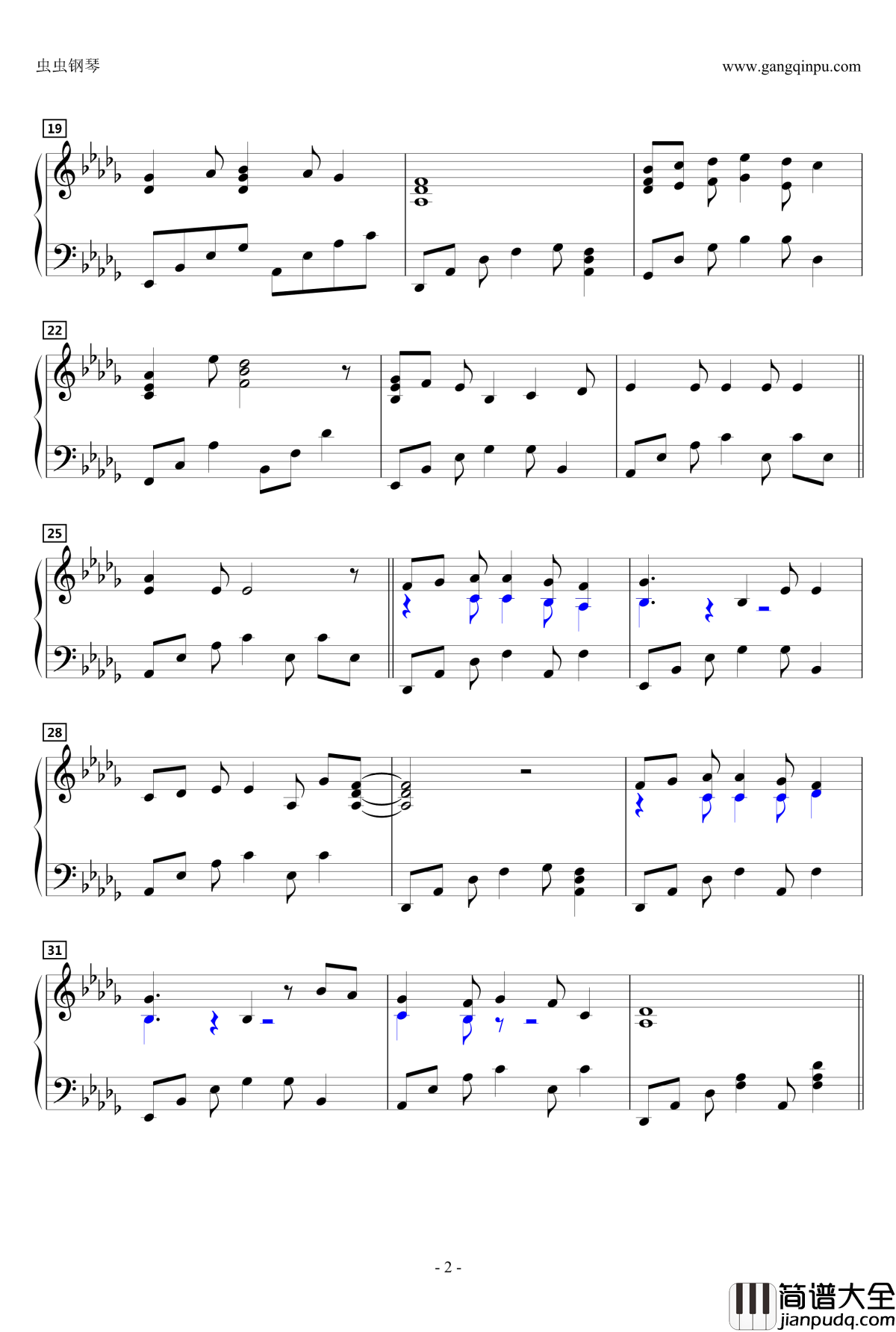 Younce_Once钢琴谱_DayDream