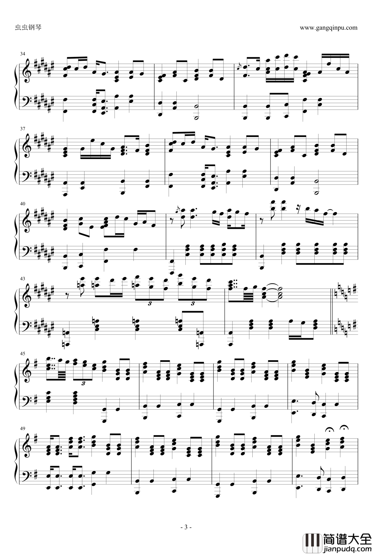 放弃你钢琴谱_弹唱版_乐吧_张学友