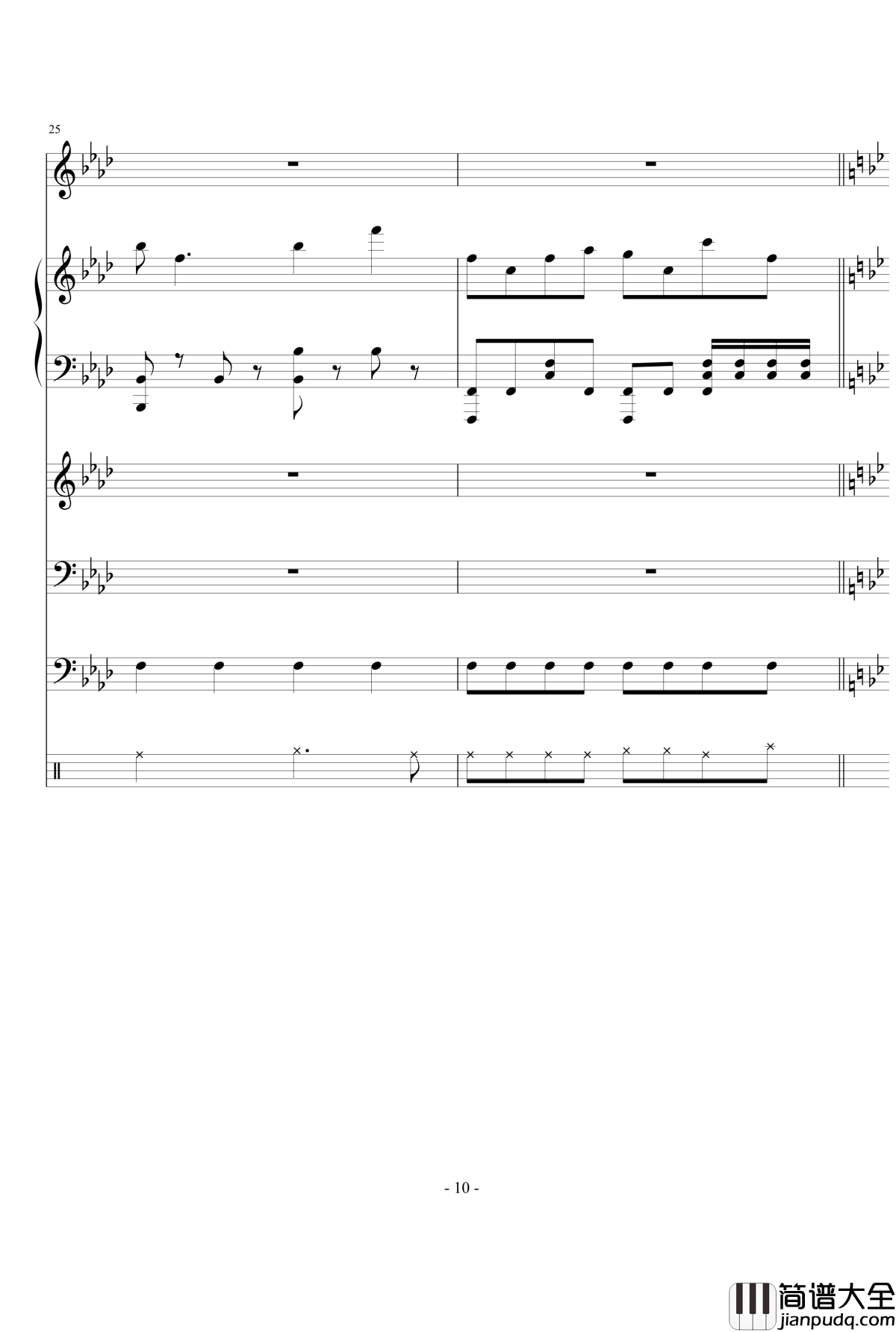 牛逼的disco钢琴谱_johnsonf1