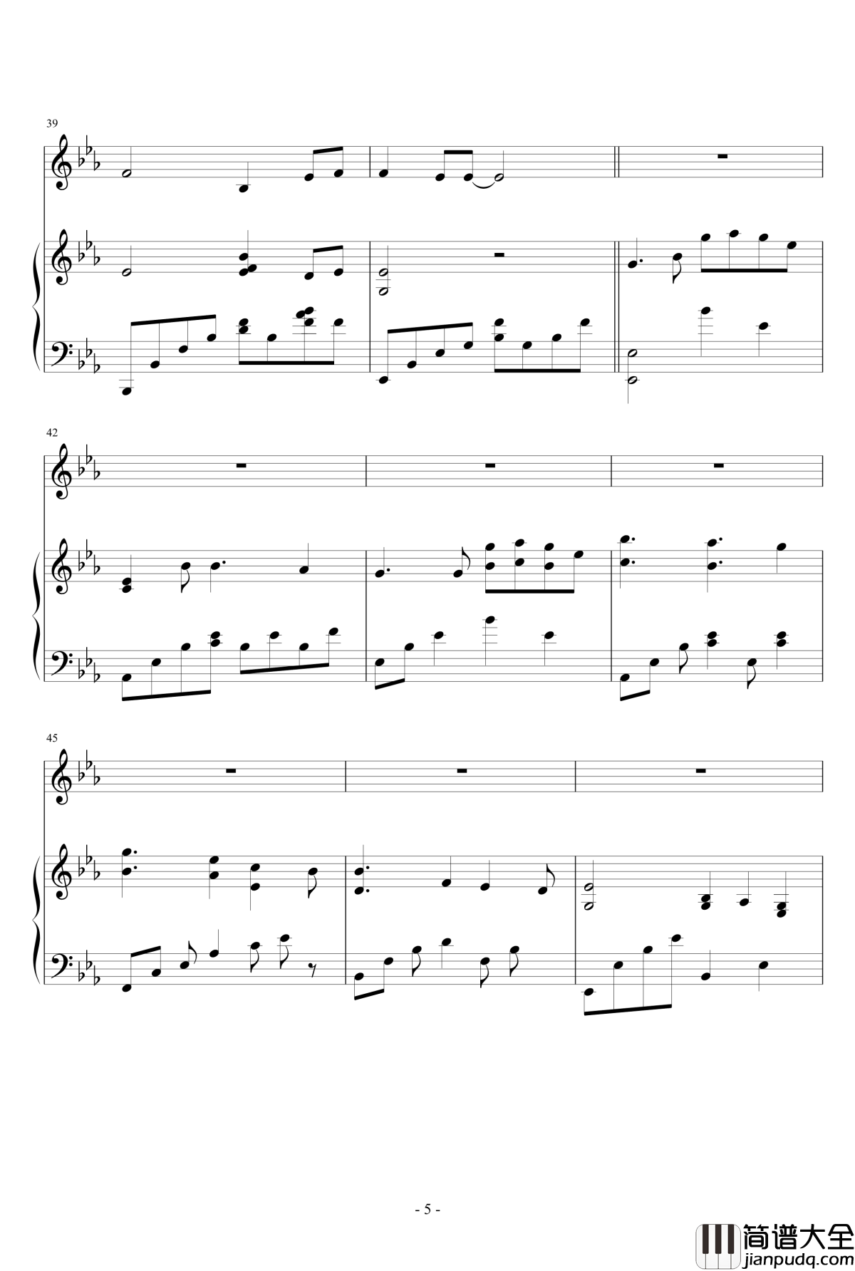 Serenade_Op._3钢琴谱_夏日梦舞