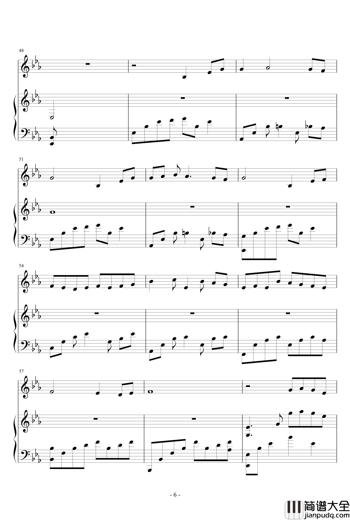 Serenade_Op._3钢琴谱_夏日梦舞