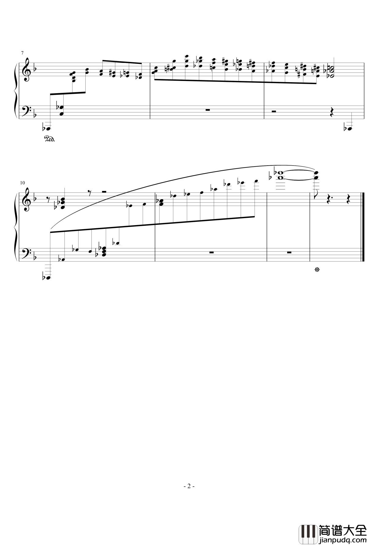 夜曲钢琴谱_流行追梦人