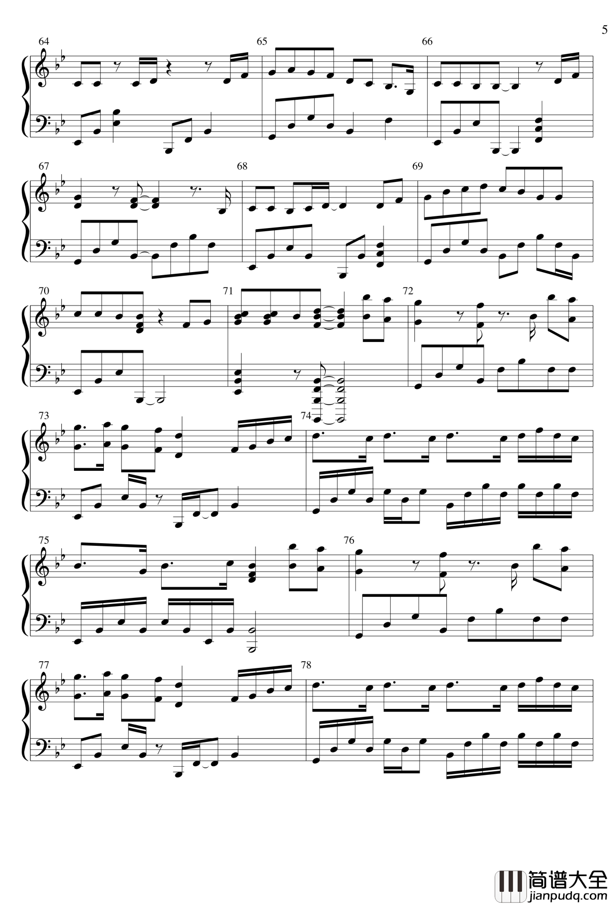 see_you_again钢琴谱_保罗