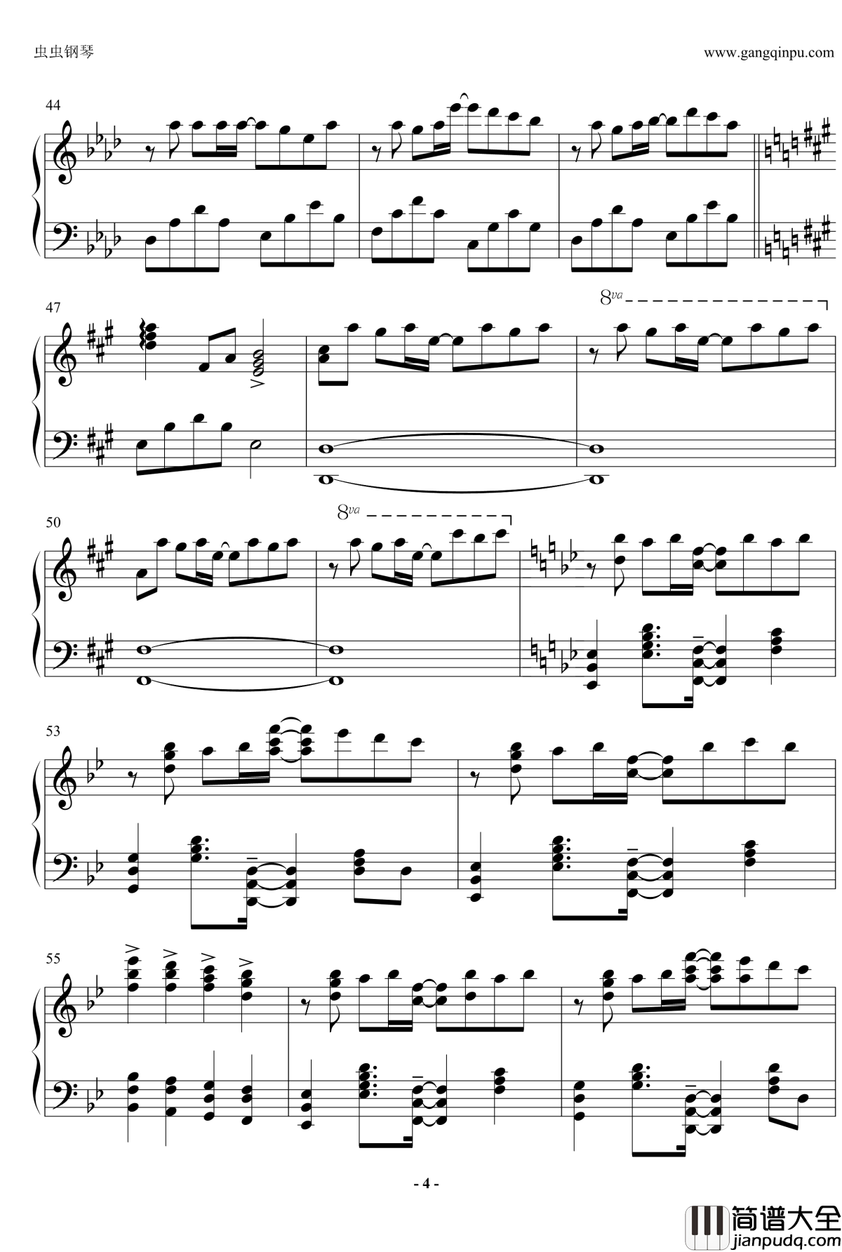 纸飞机的冒险钢琴谱_Paper_Plane‘s_Adventure_Deemo版_V.K