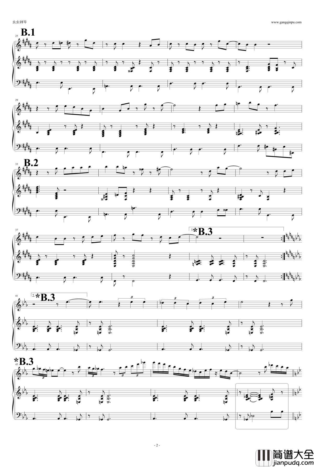 Takin'It_Slow钢琴谱_三行_土岐麻子