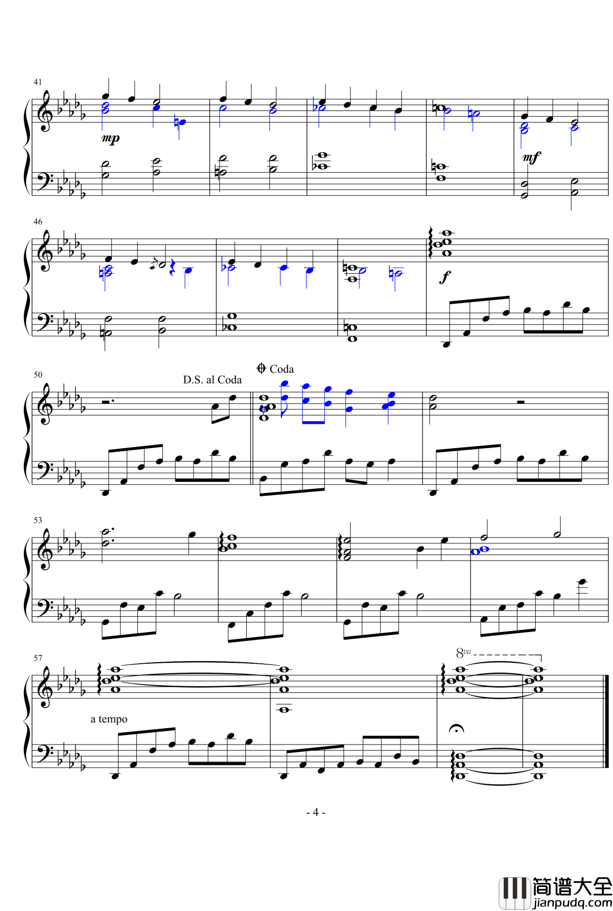 幽灵公主插曲钢琴谱_アシタカとサン和声修改版_幽灵公主