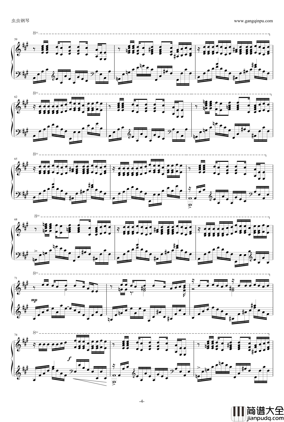 One_more_time,_One_more_chance钢琴谱_秒速五厘米OST