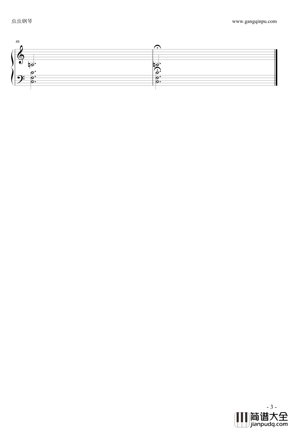 Requiem钢琴谱_PhantomOST