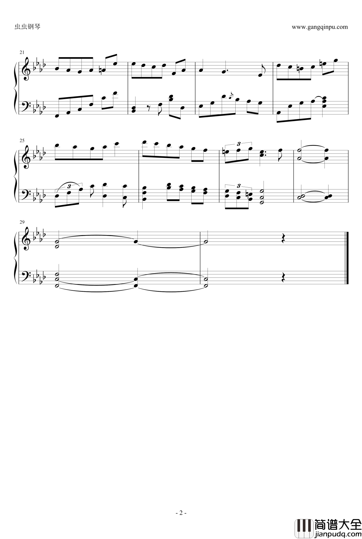 小练习钢琴谱_rumchopin